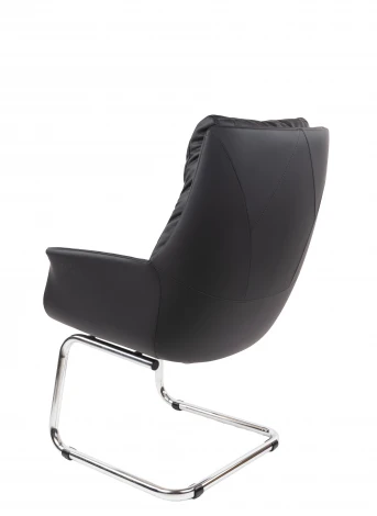 Офисное кресло Chairman 524 Россия нат.кожа/экокожа черная 7216000