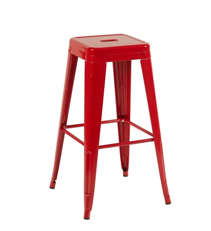 Стул барный TOLIX красный глянцевый KD 4 шт. Stool Group УТ000042399