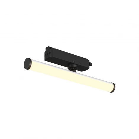 Трековый светильник однофазный 220V Denkirs Strom DK6438-BK (LED)