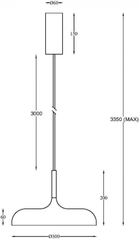 Подвесной светильник Maytoni Gerhard MOD189PL-L12B3K1 (LED, 220V, на проводе)