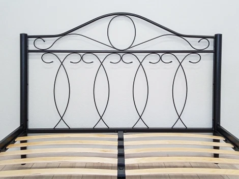 Кровать ЭЛЕГИЯ 140 черный Форвард 102134