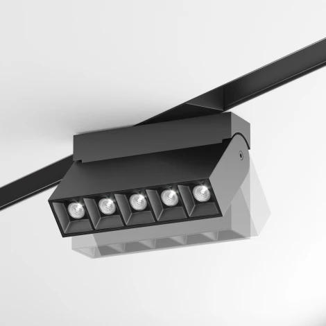 Трековый светильник Downlight Points S35 4000K 10Вт 24° LED (магнитный) Maytoni Technical TR015-2-10W4K-B (48V)