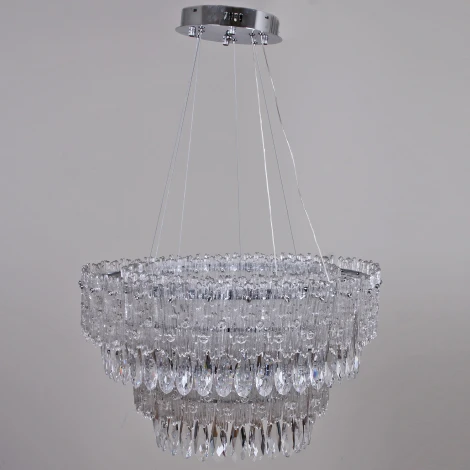 Подвесная люстра хрустальная светодиодная Reluce 08806-0.4-02