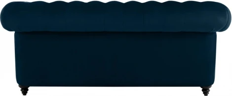Диван Chester Classic ОГОГО (арт.344543), (Ткань/Белый,Синий)