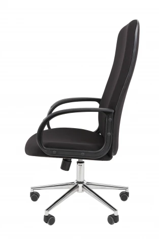 Офисное кресло Chairman 278 Россия ткань T08 черный хром 7216607