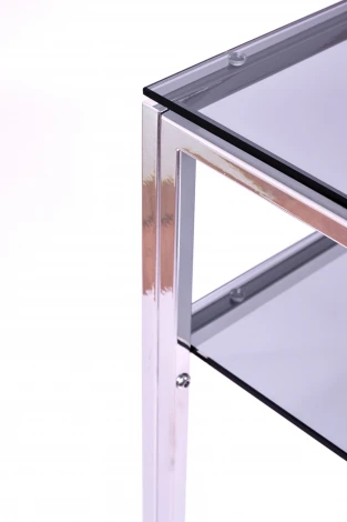 Консольный стол AllConsoles 1044-CS grey серебряный