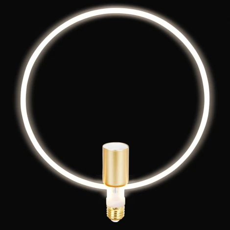 Лампочка светодиодная филаментная белая трубка E27 12W Thomson Deco Globe-3 TH-B2401
