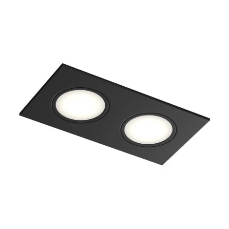 Встраиваемый влагозащищенный светильник Denkirs Port DK3112-BK (220V)