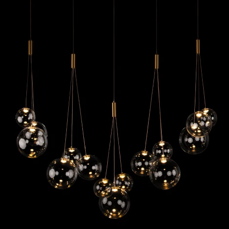 Подвесной светильник Loft It Pop 10270/S15 (LED, 220V, на проводе, шарики)