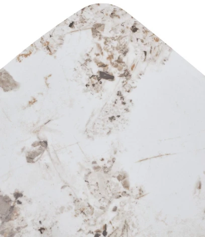 Стол МАТИАС (MATIAS) 180 цвет ПАНДОРА (GLOSS LUXURY PANDORA SOLID CERAMIC) / ШАМПАНЬ, ®DISAUR M-City 64340