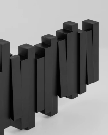 Bешалка настенная Forelli черный Stool Group УТ000042274