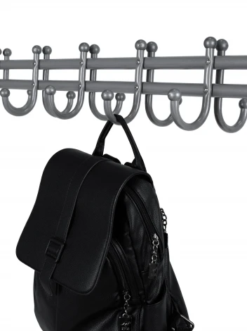 Вешалка напольная М 12М металлик Mebelik 009747