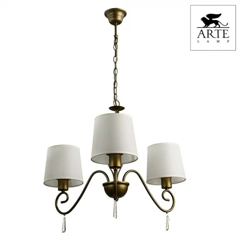 Подвесная люстра Arte Lamp Carolina A9239LM-3BR
