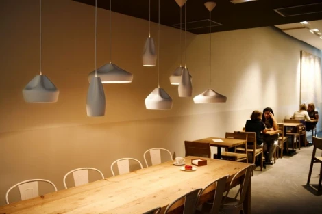 Подвесной светильник Pleat Box LED 47 серо-белый Marset A636-407-3835-27K (094710)