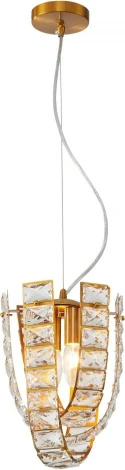 Подвесной светильник хрустальный Stilfort Umiko 2172/05/02P (220V, на тросе)