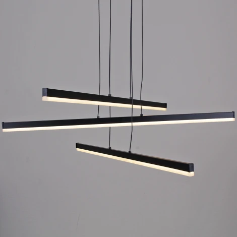 Подвесной светильник светодиодный с регулировкой цветовой температуры Reluce 23602-0.4-03 BK