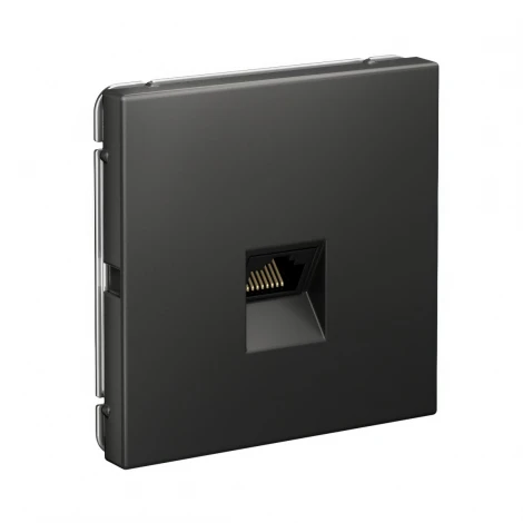 Розетка Ethernet RJ-45 (базальт) Systeme Electric GAL001486