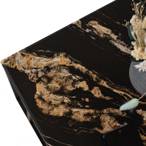 Стол придиванный BeautyStyle 30 черный порторо/черный Mebelik 009574