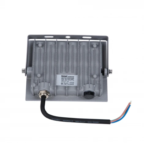 Прожектор уличный светодиодный 6500K серый Uniel ULF-F23-30W/6500K IP65 160-240V GREY