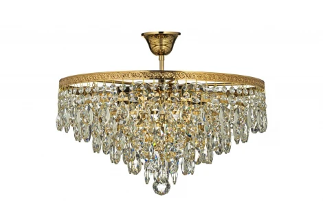 Потолочная люстра буше Arti Lampadari Castellana E 1.3.46.601 G (220V, хрусталь)