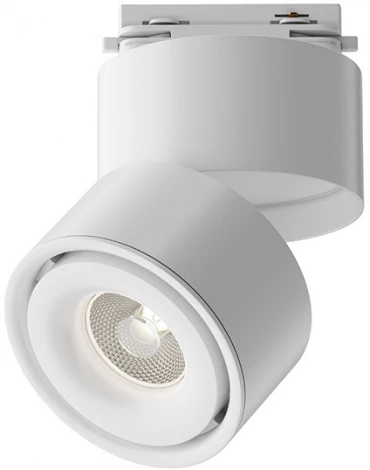Трековый светильник Yin Unity 4000K 15Вт 24° LED (однофазный) Maytoni Technical TR084-1-15W4K-W (220V, круглые)