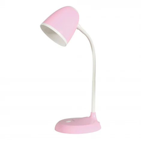 Интерьерная настольная лампа Uniel TLI-228 PINK E27 (для детской, 220V, выключатель)