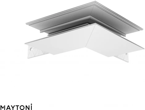 Коннектор внешний Exility накладной белый Maytoni Accessories for tracks Exility TRA034OCL-41W