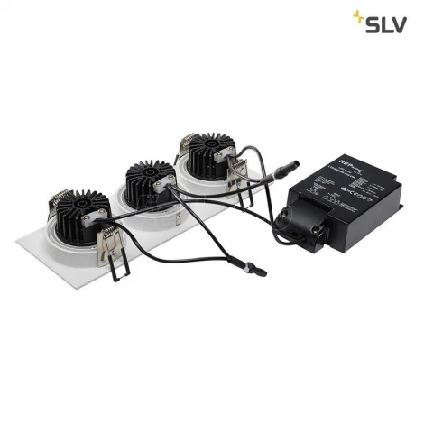 Встраиваемый точечный светильник Slv New Tria 114201