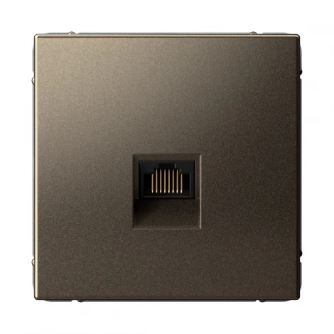 Розетка Ethernet RJ-45 (мокко) Systeme Electric GAL000683