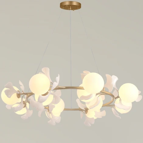 Подвесная люстра ILLUMICO IL1530-12PPA-26 GD BOND