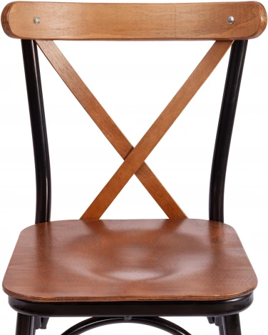 Стул CROSSY (mod. 251) Tetchair (Орех,Черный).