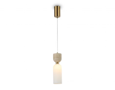 Подвесной светильник с травертином Ambrella Ceramo Modern LH53322
