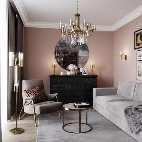Настольная лампа Nicole 4886/1T Odeon Light (220V, подвески, выключатель, круглые)