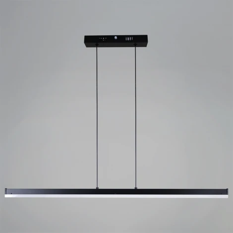 Подвесной светильник светодиодный с пультом с регулировкой цветовой температуры Reluce 13602-0.4-01 BK