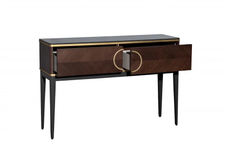 151SV-10002 Консоль шпон 2 ящика 120*80*35см Garda Decor