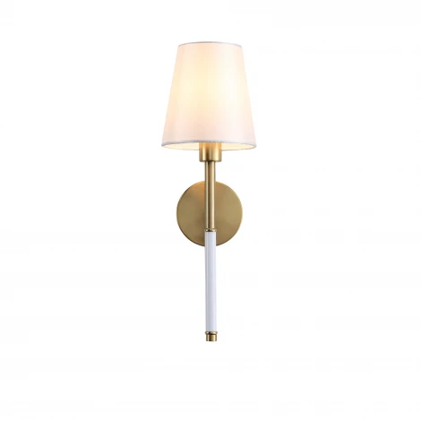 Бра ST Luce Регалия SL1406.301.01 Латунь/Белый E14 1*40W