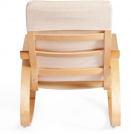 Кресло-качалка mod. AX3005 Tetchair (Дуб,Бежевый).