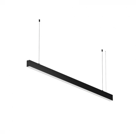Подвесной светильник линейный светодиодный Maytoni Technical LL312045 3000K 35x67 черный 1,5 м
