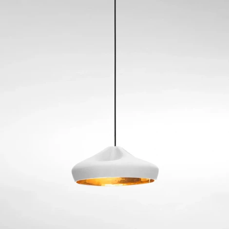 Подвесной светильник Pleat Box 36 LED бело-золотой Marset A636-405-3549-27K (094670)