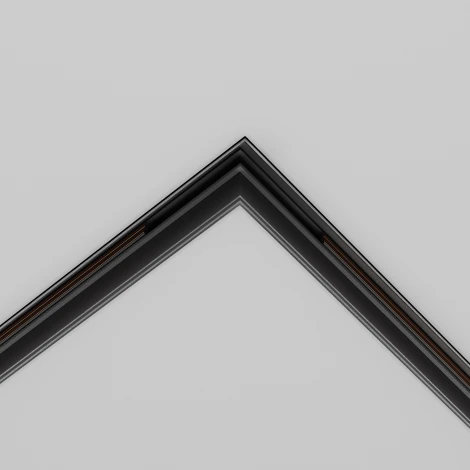 Коннектор угловой Exility встраиваемый черный (магнитный) Maytoni Technical TRACL034-42B-R