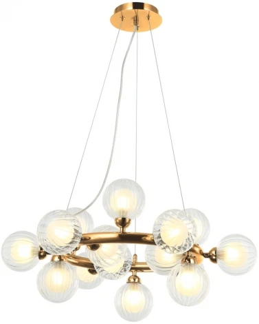 Подвесная люстра Stilfort Shardin 2165/05/15P (220V, на тросе, шарики, молекулы)