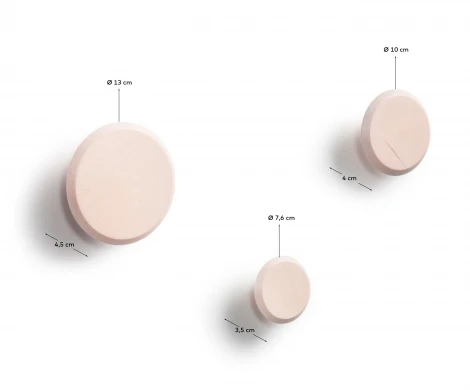 Набор вешалок Nadua натуральный La Forma (ex Julia Grup) арт.077983