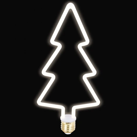 Лампочка светодиодная филаментная белая трубка E27 8W Thomson Deco Fir Tree TH-B2406