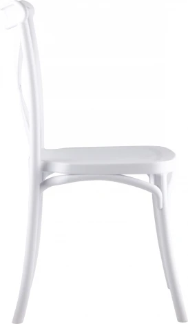 Стул Кроссбэк пластиковый белый 2 шт Stool Group (арт.УТ000037438)