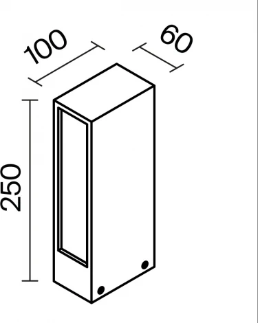 Наземный светильник Maytoni Hof O422FL-L6GF (LED, 220V, IP65)