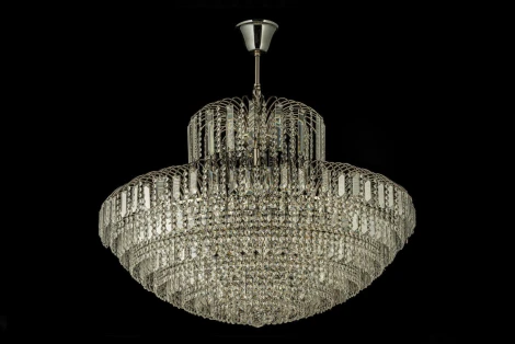 Подвесная люстра Arti Lampadari Salentino E 1.5.80.101 N (220V, хрусталь, на цепи)