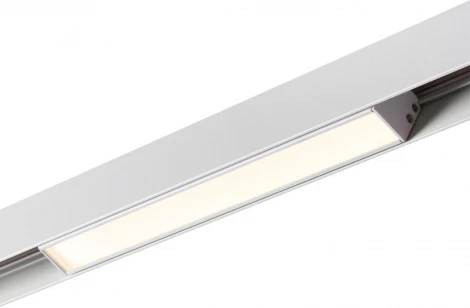 Трековый светильник низковольтный светодиодный Novotech SHINO FLUM 359479 белый LED 12W 48V 3000-6500K (регулировка яркости, управление смартфоном, умный дом - Алиса, Smart Life)
