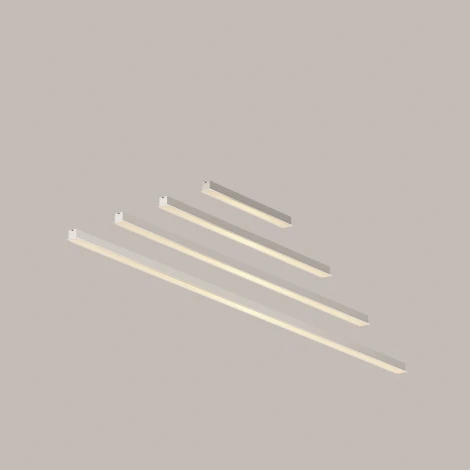 Встраиваемый линейный светильник светодиодный Maytoni Technical LL313001 3000K 50x35 серебро 500 мм