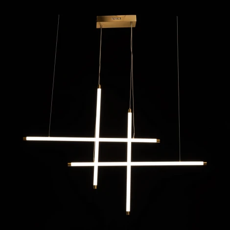 Подвесной светильник DeMarkt Ральф 675015704 (LED, 220V, пульт управления, на проводе)