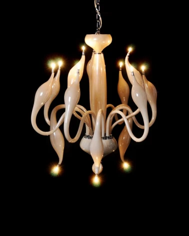 Подвесная люстра Lumina Deco Magica Glass LDP 7002-12